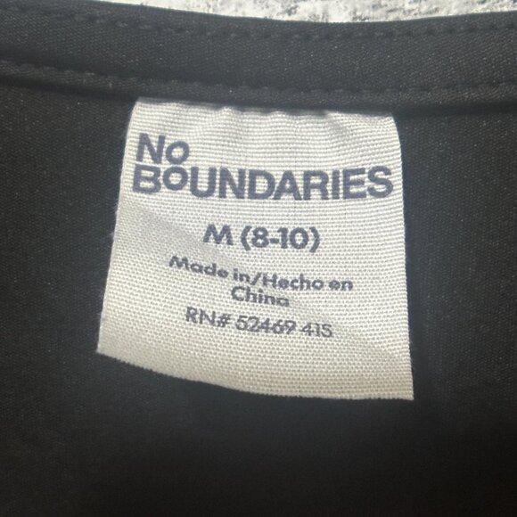 EUC No Boundaries Square Neck Black Tank Top Size Medium - Picture 7 of 11